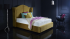 Brandy Upholstered 3ft Single Size Bed Frame